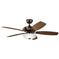 Kichler - 330013OBB - 52``Ceiling Fan - Canfield Pro - Oil Brushed Bronze