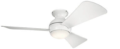 Kichler - 330151MWH - 44``Ceiling Fan - Sola - Matte White