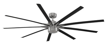 Fanimation - FPD8148BN-220 - 84" Ceiling Fan - Odyn - Brushed Nickel