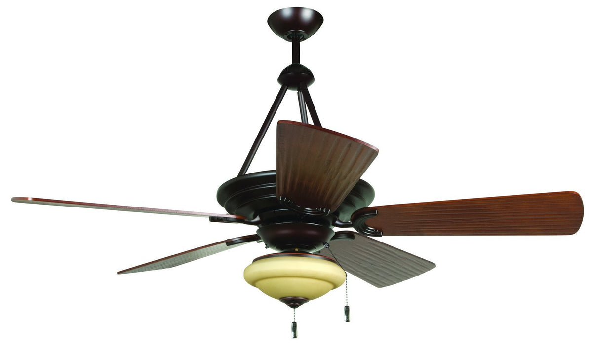 Craftmade - K11228 - 52" Ceiling Fan Motor with Blades Included - Metro - Oiled Bronze