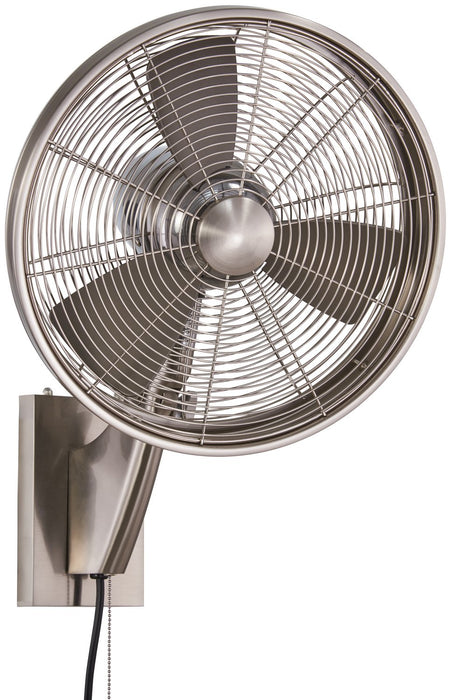 Minka Aire - F307-BN - 15``Oscillating Fan - Anywhere - Brushed Nickel