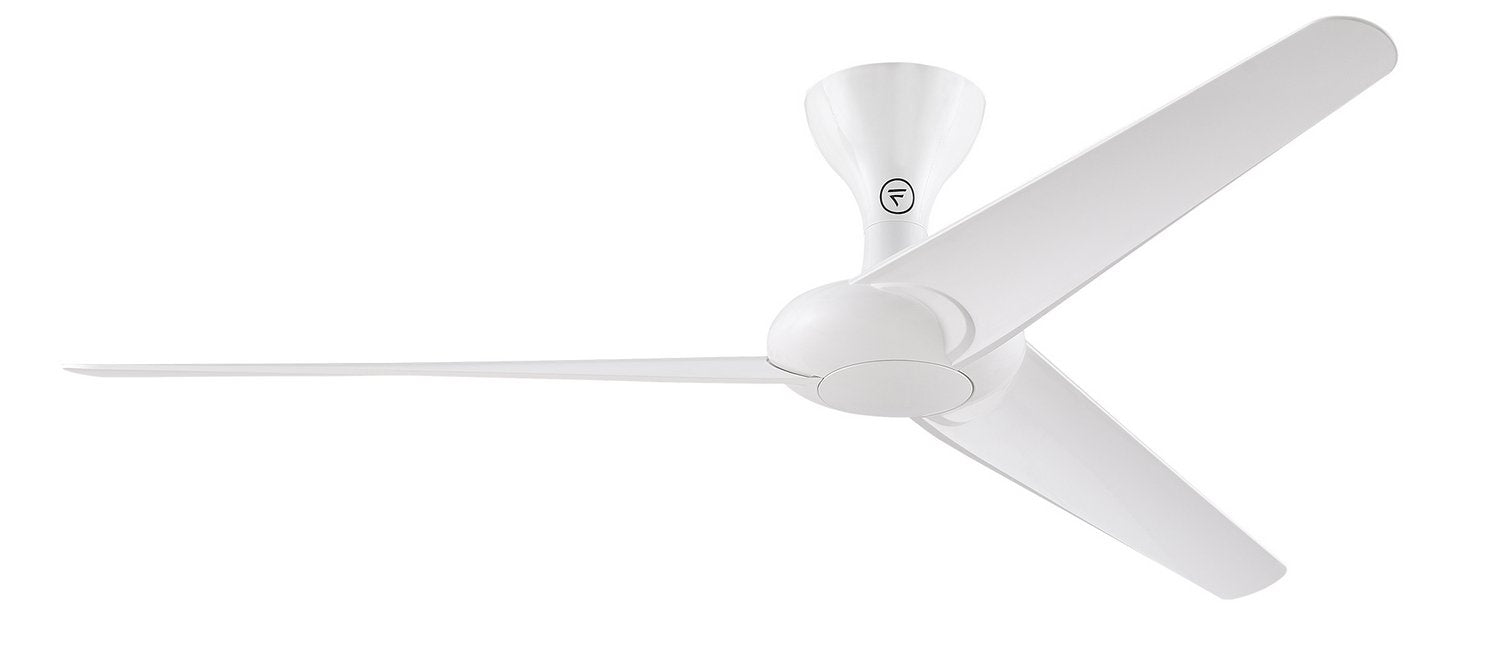 Fanimation - FPD6235GWH - 60" Ceiling Fan - Drone - Glossy White