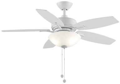 Fanimation - FP6245BMW - 44" Ceiling Fan - Aire Deluxe - Matte White