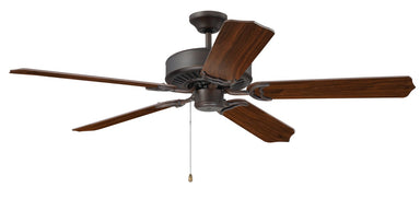 Craftmade - CES52ABZ - 52" Ceiling Fan - Pro Energy Star - Aged Bronze Brushed