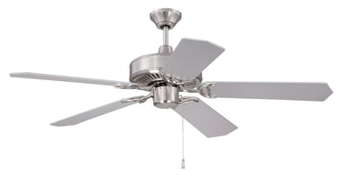 Craftmade - CES52BNK - 52" Ceiling Fan - Pro Energy Star - Brushed Polished Nickel