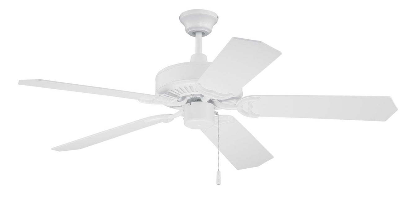 Craftmade - CES52W - 52" Ceiling Fan - Pro Energy Star - White