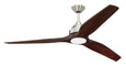 Craftmade - LIM60BNK - 52" Ceiling Fan - Limerick - Brushed Polished Nickel(Blades sold separately)