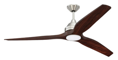 Craftmade - LIM60BNK - 52" Ceiling Fan - Limerick - Brushed Polished Nickel(Blades sold separately)