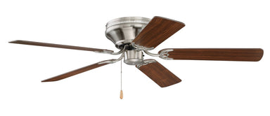 Craftmade - PFC52BNK - 52" Ceiling Fan - Pro Contemporary Flushmount - Brushed Polished Nickel