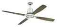 Craftmade - RIC60PLN - 60" Ceiling Fan - Ricasso - Polished Nickel