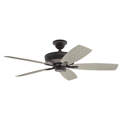 Kichler - 310103WZC - 52``Ceiling Fan - Monarch II Patio - Weathered Zinc