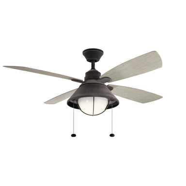 Kichler - 310181WZC - 52``Ceiling Fan - Seaside - Weathered Zinc