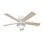 Hunter 55079 Cedar Key Collection Low Profile - 52" Fresh White - ETL Damp