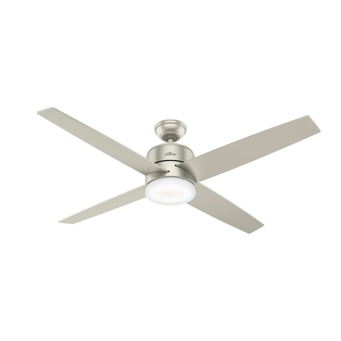 Hunter 59370 Advocate Collection - 60" Matte Nickel - WIFI