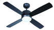 Craftmade MN44FB4-LED-UCI 44" Ceiling Fan - Montreal in Flat Black