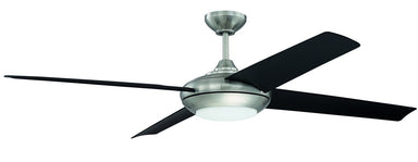 Craftmade MOD60BNK4 60" Ceiling Fan - Moderne in Brushed Polished Nickel