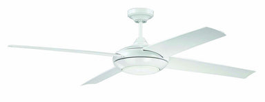 Craftmade MOD60W4 60" Ceiling Fan - Moderne in White