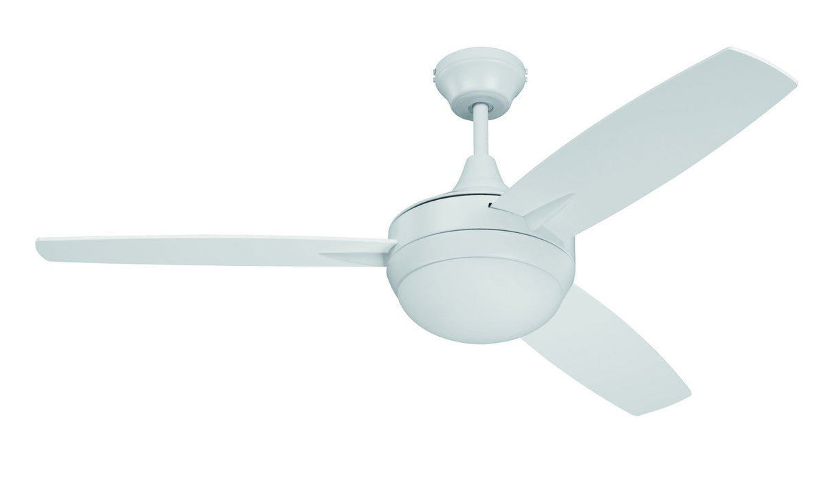 Craftmade TG52W3-UCI 52" Ceiling Fan - Targas 52" in White