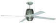 Craftmade TOR52BNK4 52" Ceiling Fan - Torbeau in Brushed Polished Nickel