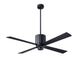 Modern Fan Co - FLU-DB-52-BK-NL-003 - 52" Ceiling Fan - Flute