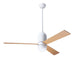 Modern Fan Co 50" Ceiling Fan from the Cirrus DC collection in Gloss White finish