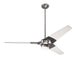 Modern Fan Co 52" Ceiling Fan from the Torsion collection in Bright Nickel finish