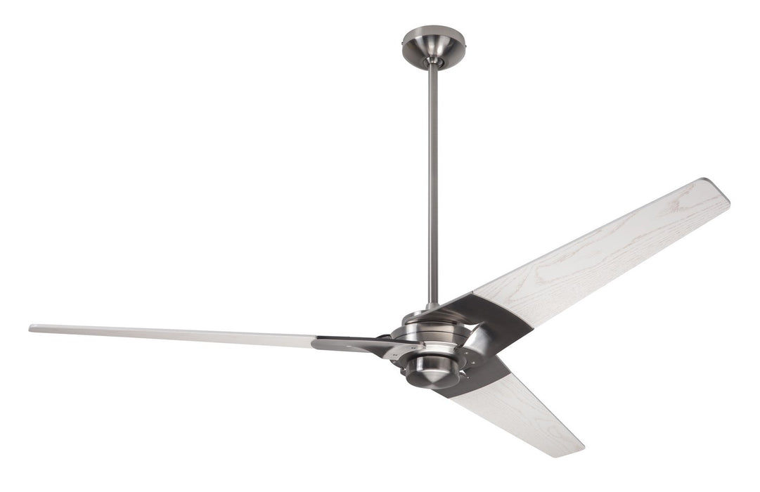 Modern Fan Co 62" Ceiling Fan from the Torsion collection in Bright Nickel finish