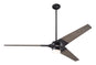 Modern Fan Co 62" Ceiling Fan from the Torsion collection in Dark Bronze finish