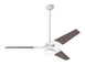 Modern Fan Co 52" Ceiling Fan from the Torsion collection in Gloss White finish