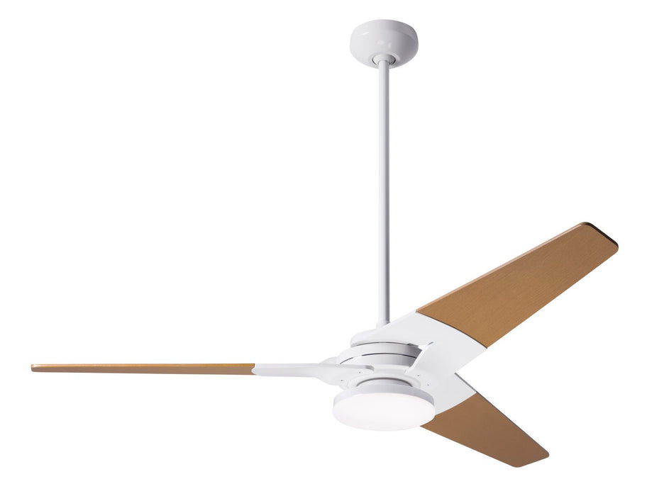 Modern Fan Co 52" Ceiling Fan from the Torsion collection in Gloss White finish