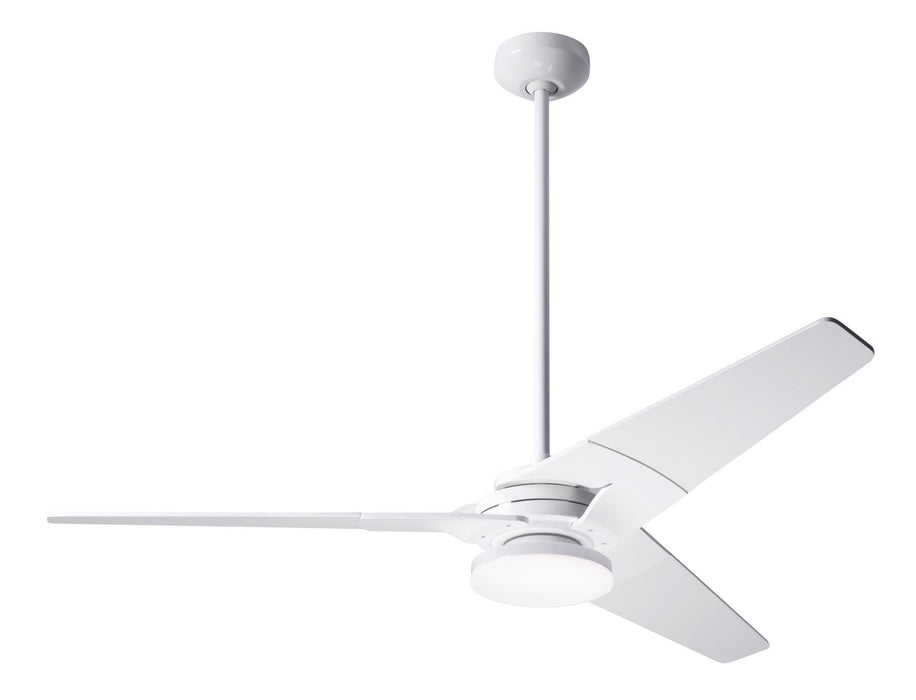 Modern Fan Co 52" Ceiling Fan from the Torsion collection in Gloss White finish