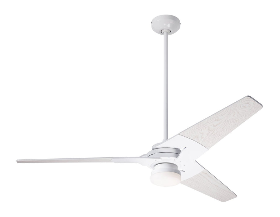 Modern Fan Co 52" Ceiling Fan from the Torsion collection in Gloss White finish