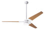 Modern Fan Co 62" Ceiling Fan from the Torsion collection in Gloss White finish