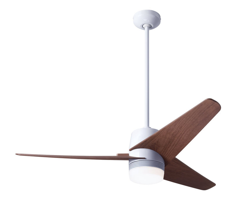 Modern Fan Co 48" Ceiling Fan from the Velo DC collection in Gloss White finish