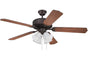 Craftmade C203ABZ 52" Pro Builder 203 Ceiling Fan in Aged Bronze Brushed