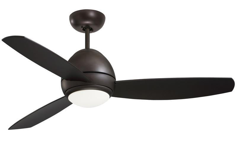 Emerson 44inch Curva in Oil Rubbed Bronze with All Weather Oil Rubbed Bronze blades CF244LORB