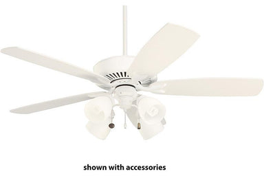 Emerson CF4801SW Premium Select in Satin White - Show with White Blades (Sold Separately)