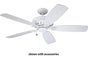 Emerson CF5100SW Penbrooke Select in Satin White - Shown with Satin White Blades (Sold Separately)