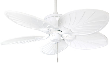 Regency Cayman 52" Appliance White Ceiling Fan - Outdoor Wet