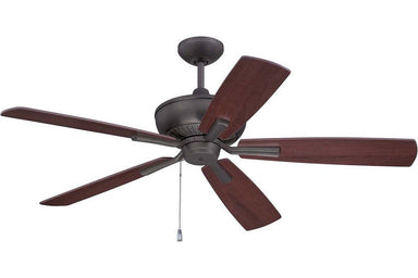 Ellington DUN52ESP5 52" Dunbar in Espresso with Dark Walnut Blades Indoor Rated Ceiling Fan