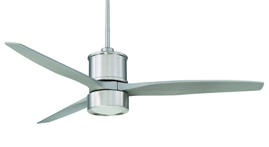 Regency Hover 56" Brushed Nickel Ceiling Fan with Silver Blades HV-BN