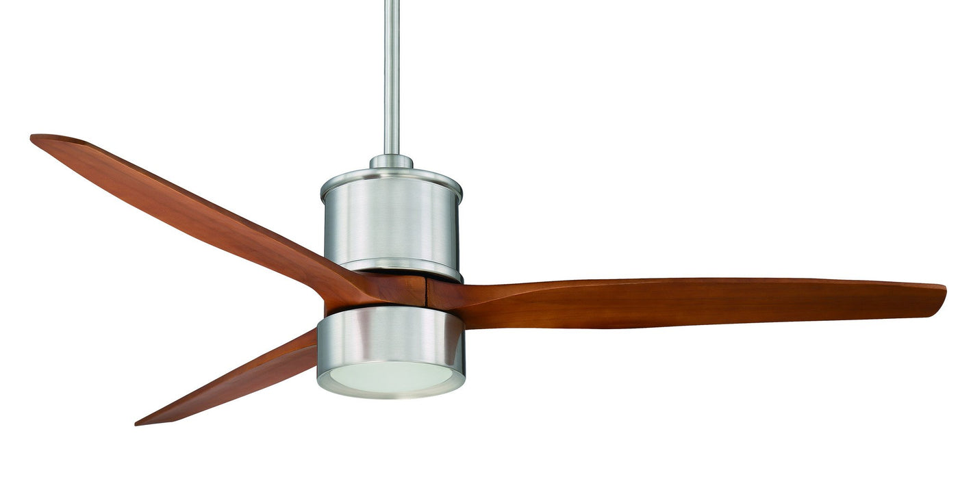 Regency Hover 56" Brushed Nickel Ceiling Fan with Cherry Blades HV-BN