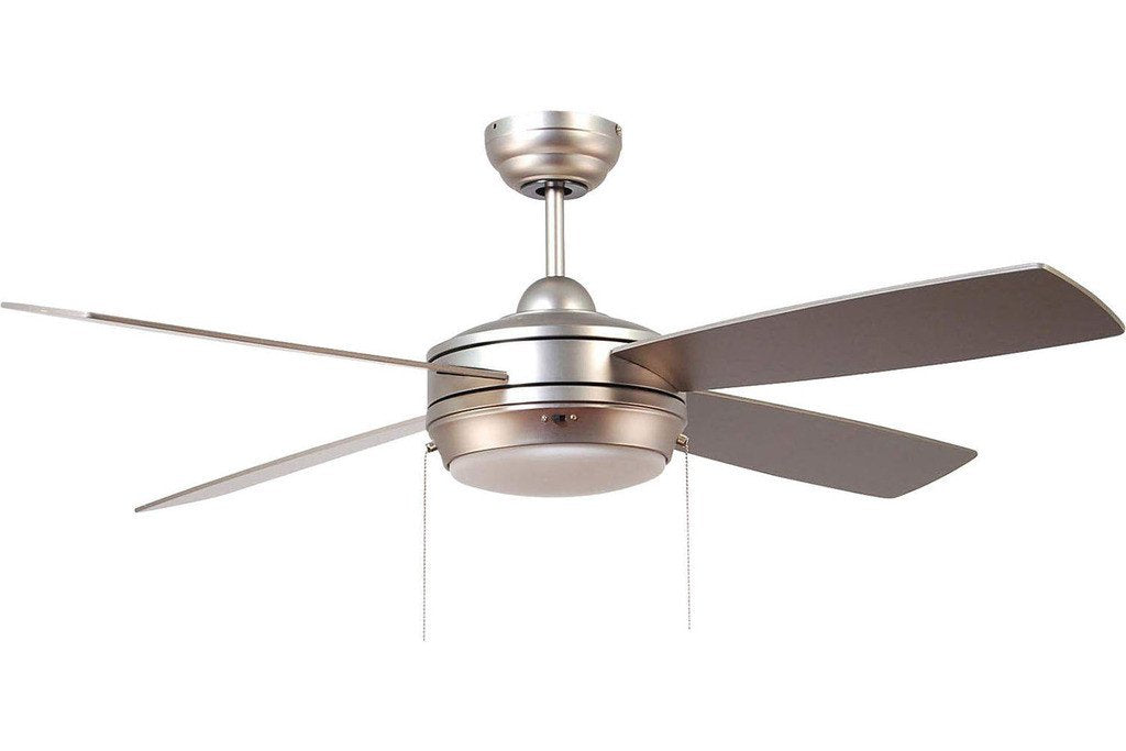 Ellington LAV52BP4LK 52" Laval in Brushed Pewter with Silver Blades Indoor Rated Ceiling Fan