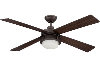 Ellington UBR52ESP4 52" Urban Breeze in Espresso with Reversible Classic Walnut and Espresso Blades Indoor Rated Ceiling Fan