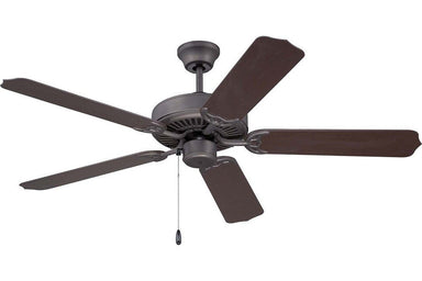 Ellington WOD52ESP5X 52" All Weather in Espresso with Outdoor Brown Blades Wet Rated Outdoor Ceiling Fan