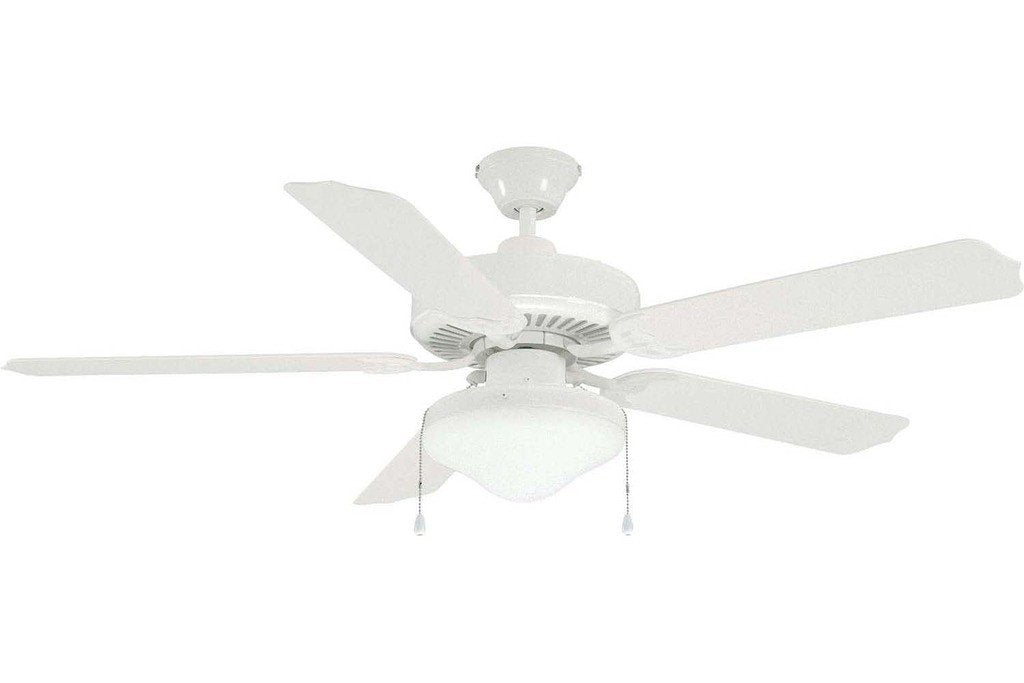 Ellington WOD52WW5C 52" All Weather in White with White Blades Wet Rated Outdoor Ceiling Fan